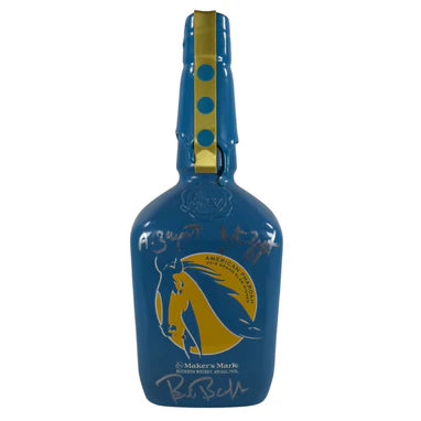 2016 Maker's Mark American Pharoah Limited Edition Straight Bourbon Whiskey Signed | 1L 2016 Maker's Mark American Pharoah Limited Edition Straight Bourbon Whiskey Signed | 1L