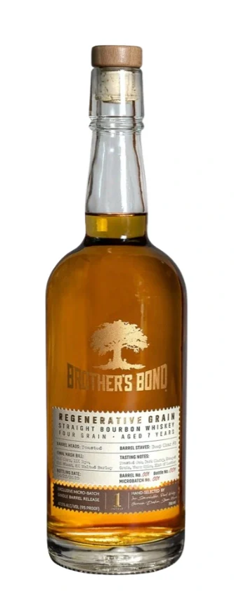 Brother's Bond Regenerative Grain #1 Hotels Micro Batch Bourbon Whiskey | 700ML Brother's Bond Regenerative Grain #1 Hotels Micro Batch Bourbon Whiskey | 700ML