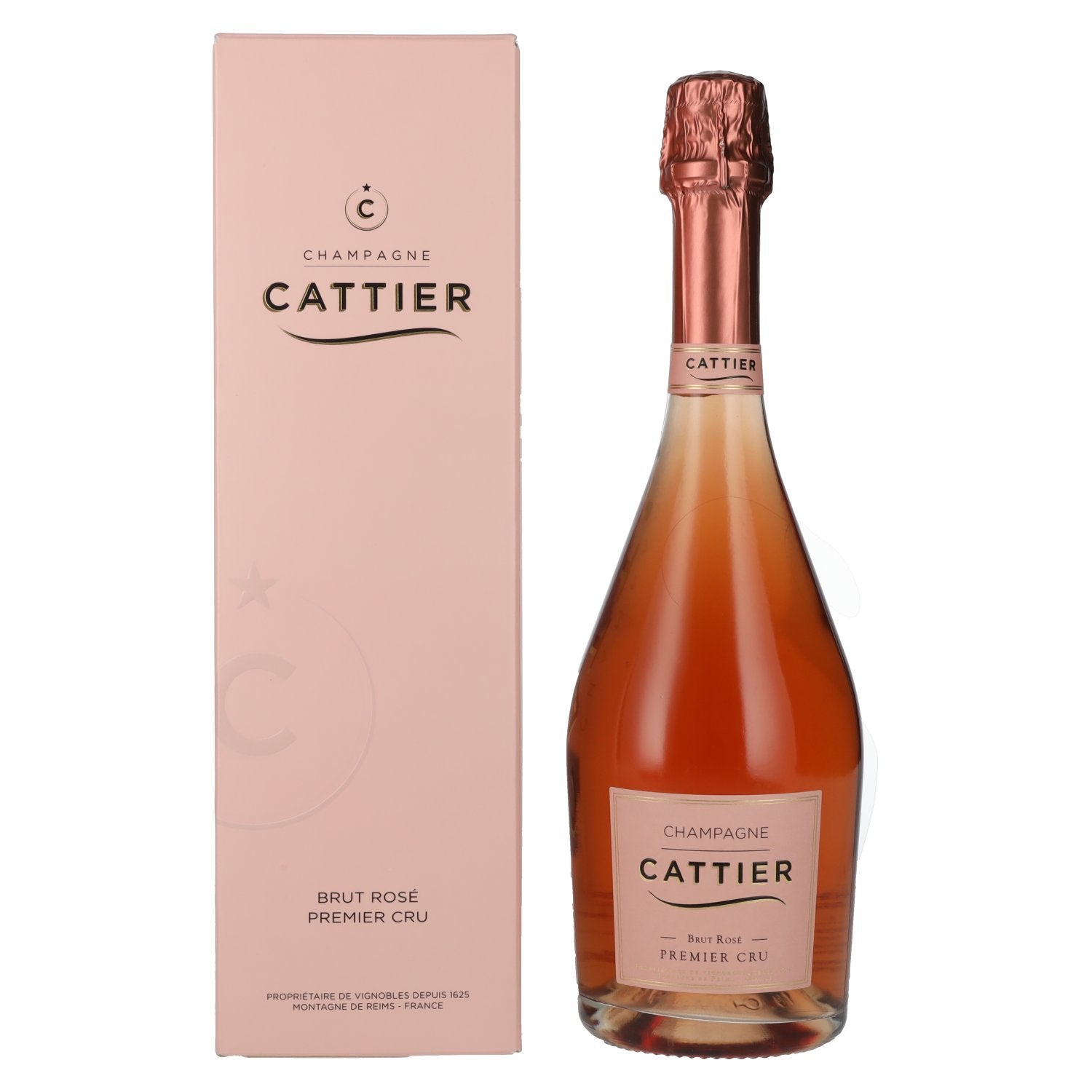 Champagne Cattier | Premier Cru Brut Rose in Giftbox - NV Champagne Cattier | Premier Cru Brut Rose in Giftbox - NV