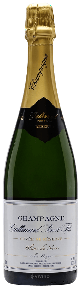 Gallimard Pére et Fils Les Riceys Blanc de Noirs French Champagne Gallimard Pére et Fils Les Riceys Blanc de Noirs French Champagne