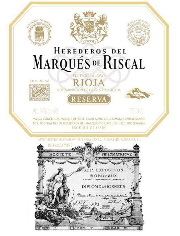 Marques de Riscal Rioja Reserva 2021 (750 ml) Marques de Riscal Rioja Reserva 2021 (750 ml)