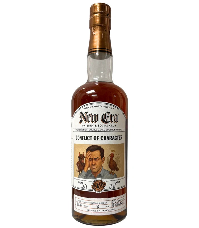 New Era 'Conflict of Character' 8 Year Old BuffTurkey Cask Strength Double Oaked Bourbon Whiskey New Era 'Conflict of Character' 8 Year Old BuffTurkey Cask Strength Double Oaked Bourbon Whiskey