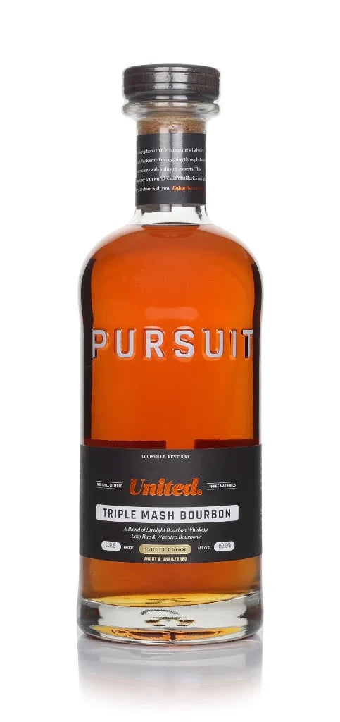 Pursuit Triple Mash Bourbon Barrel Proof Whiskey | 700ML Pursuit Triple Mash Bourbon Barrel Proof Whiskey | 700ML