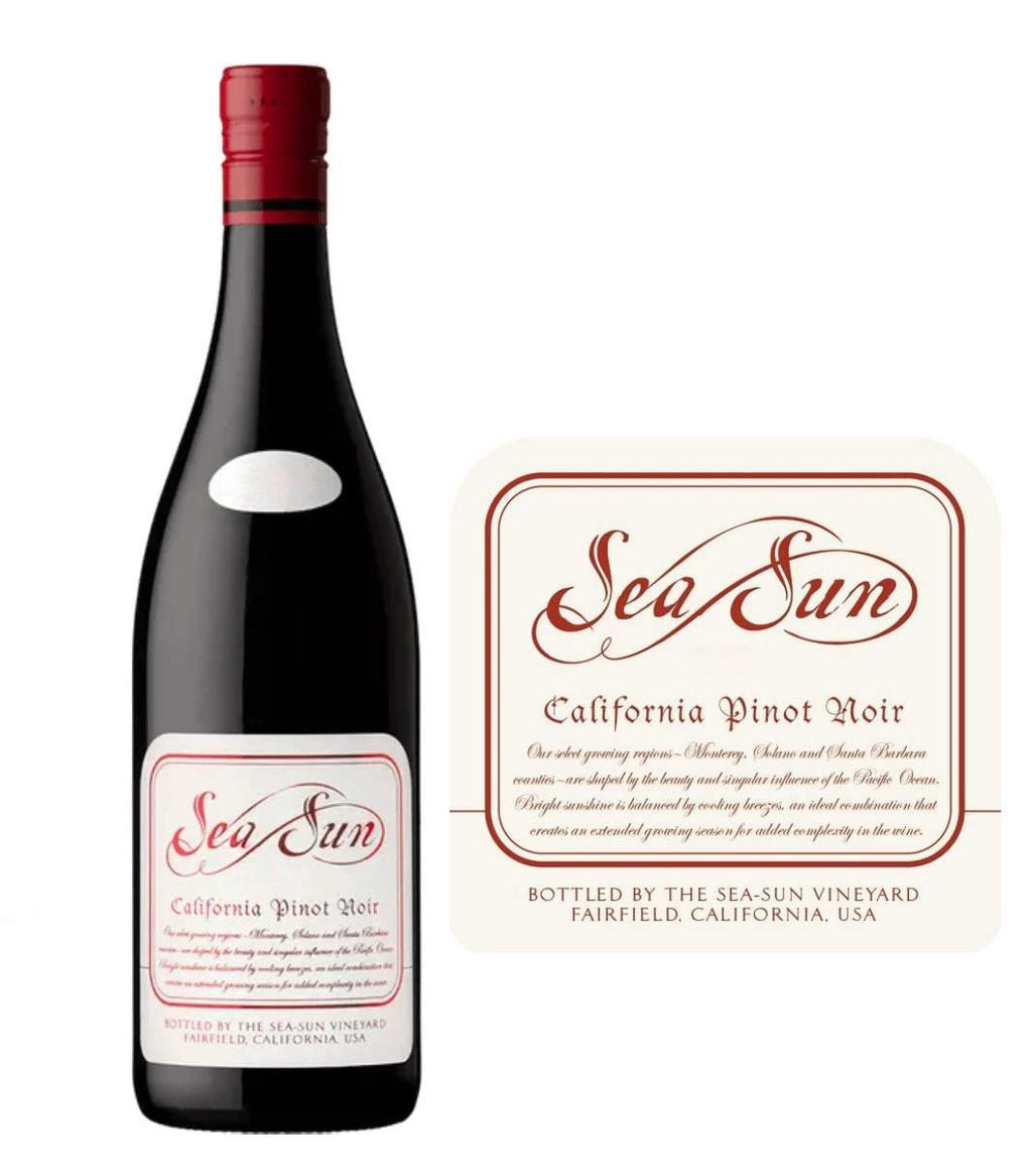 Sea Sun California Pinot Noir 2023 by Charlie Wagner (750 ml) Sea Sun California Pinot Noir 2023 by Charlie Wagner (750 ml)