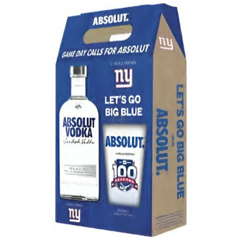 Absolut Vodka Giants Gift Set Absolut Vodka Giants Gift Set
