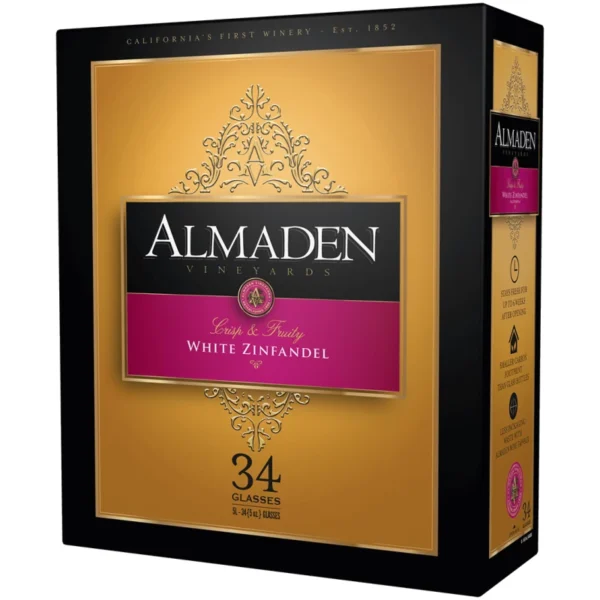 Almaden White Zin Box 5L Almaden White Zin Box 5L