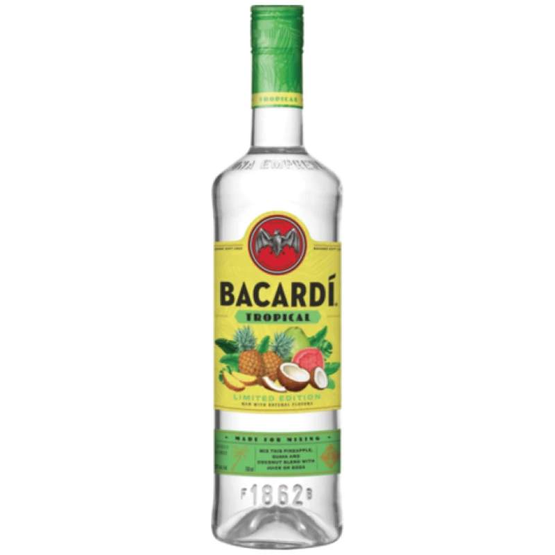 Bacardi Tropical Rum 1L Bacardi Tropical Rum 1L