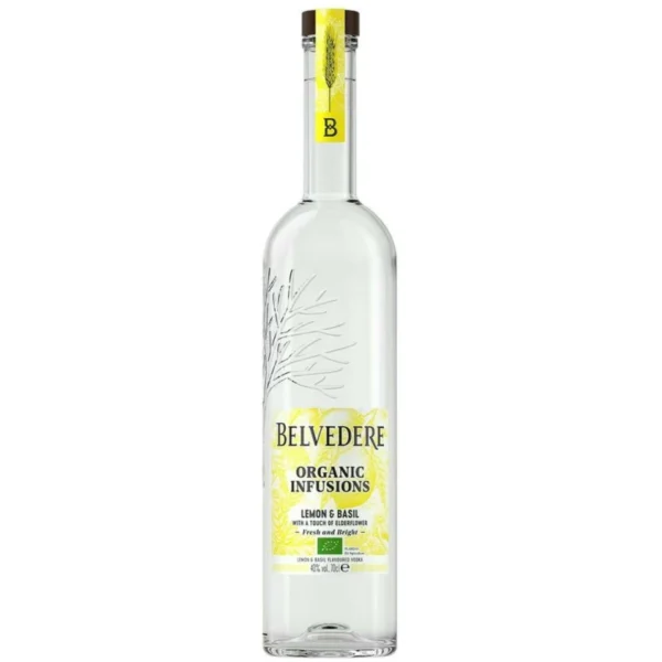 Belvedere Organic Infusions Lemon & Basil Belvedere Organic Infusions Lemon & Basil