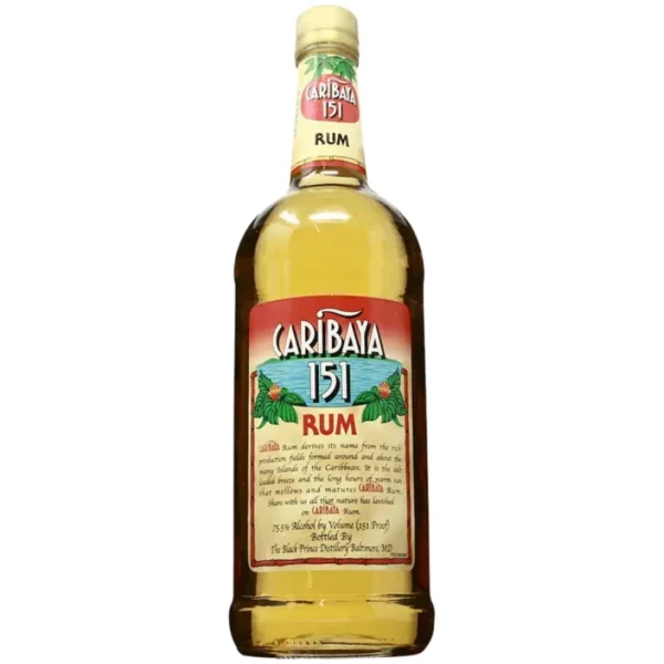 Caribaya Overproof 151 Rum 1L Caribaya Overproof 151 Rum 1L