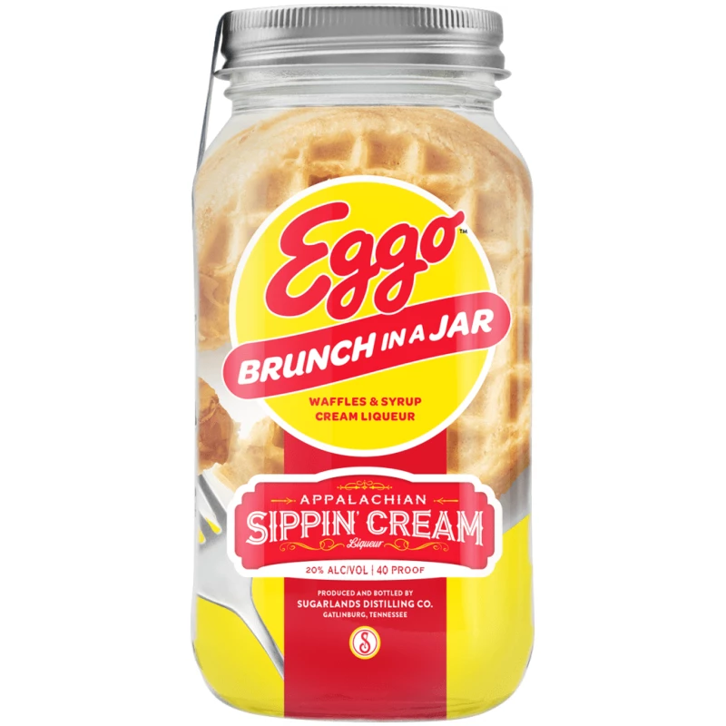 Sugarlands Eggo Brunch in a Jar Waffles & Syrup Cream Sugarlands Eggo Brunch in a Jar Waffles & Syrup Cream