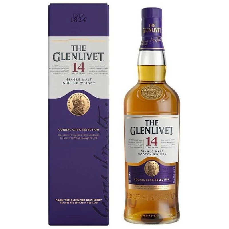 The Glenlivet Cognac Cask 14yr 750ml The Glenlivet Cognac Cask 14yr 750ml