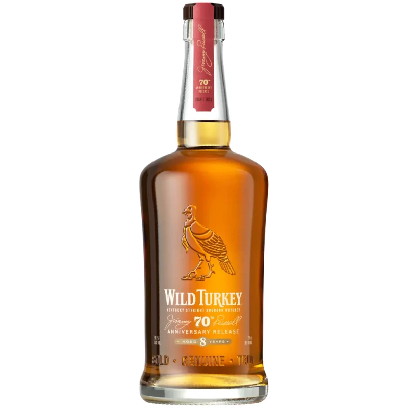 Wild Turkey 8 Year Old Jimmy Russell 70th Anniversary Wild Turkey 8 Year Old Jimmy Russell 70th Anniversary