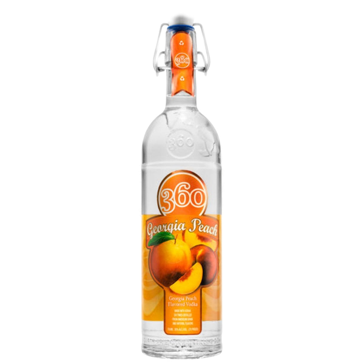 360 Vodka Georgia Peach Flavored Vodka 360 Vodka Georgia Peach Flavored Vodka