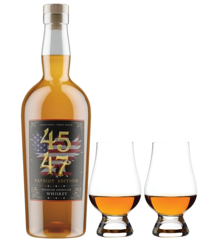 4547 American Whiskey Patriot Edition w/ 2 Glencairn Glasses 4547 American Whiskey Patriot Edition w/ 2 Glencairn Glasses