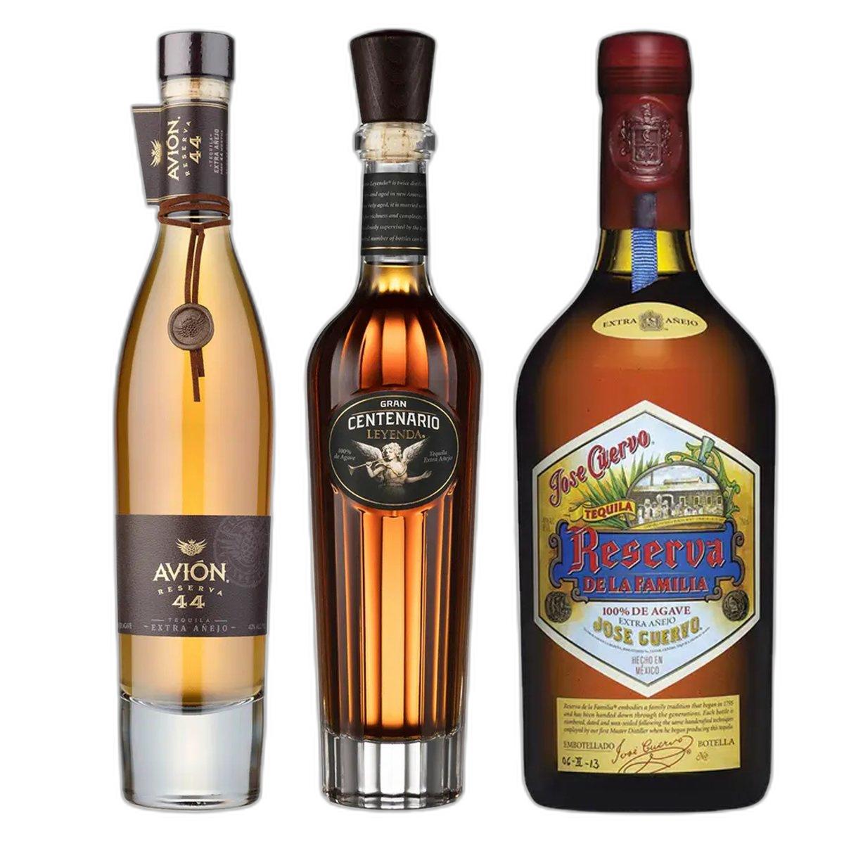 Avion Reserva 44 Gran Centenario Leyenda Jose Cuervo Reserva De La Familia Tequila Bundle Avion Reserva 44 Gran Centenario Leyenda Jose Cuervo Reserva De La Familia Tequila Bundle
