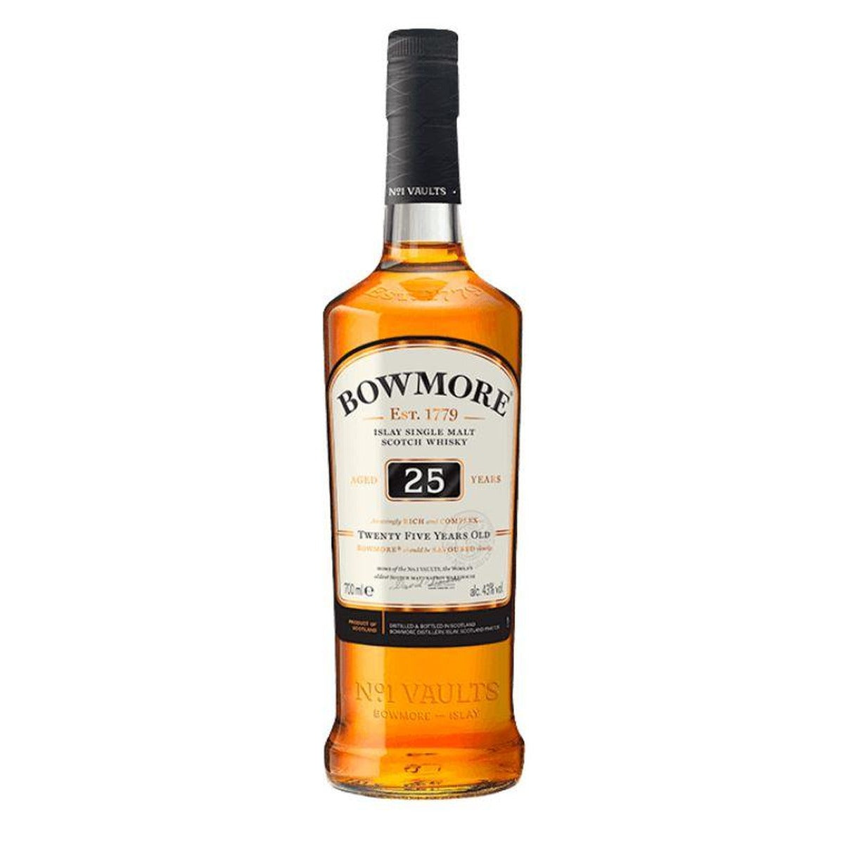 Bowmore 25 Year Single Malt Scotch Whisky Bowmore 25 Year Single Malt Scotch Whisky