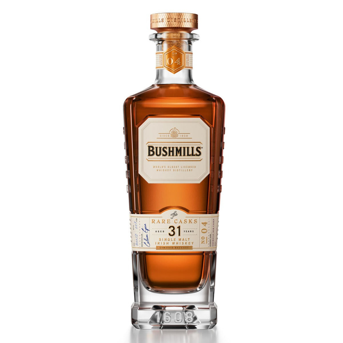 Bushmills 31 Year Rare Casks American Oak Casks No. 04 Bushmills 31 Year Rare Casks American Oak Casks No. 04