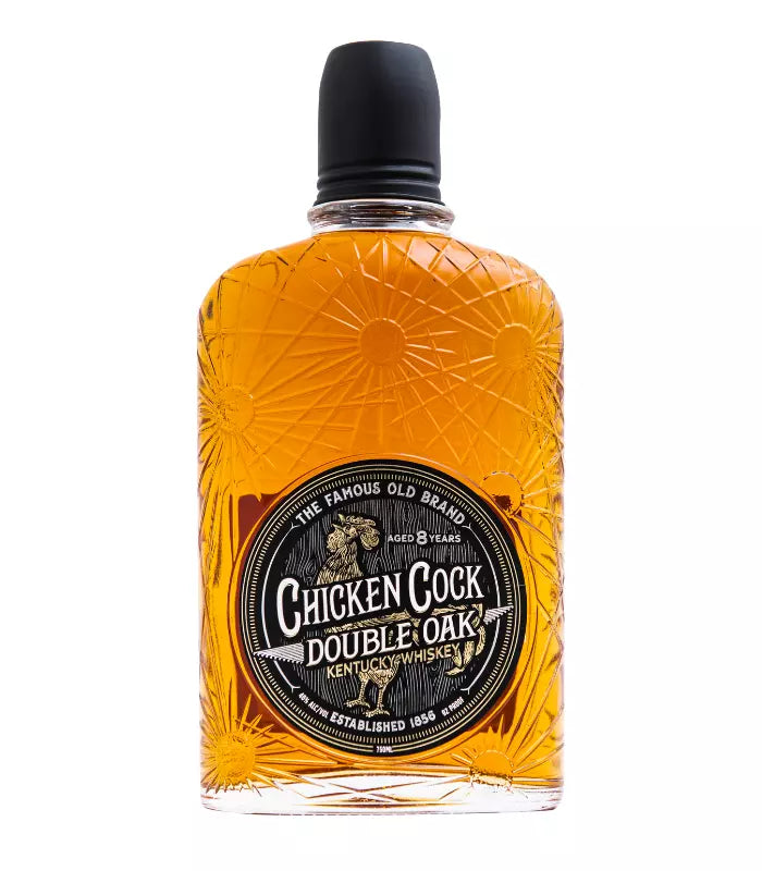 Chicken Cock Double Oak Kentucky Whiskey Aged 8 Years 750mL Chicken Cock Double Oak Kentucky Whiskey Aged 8 Years 750mL
