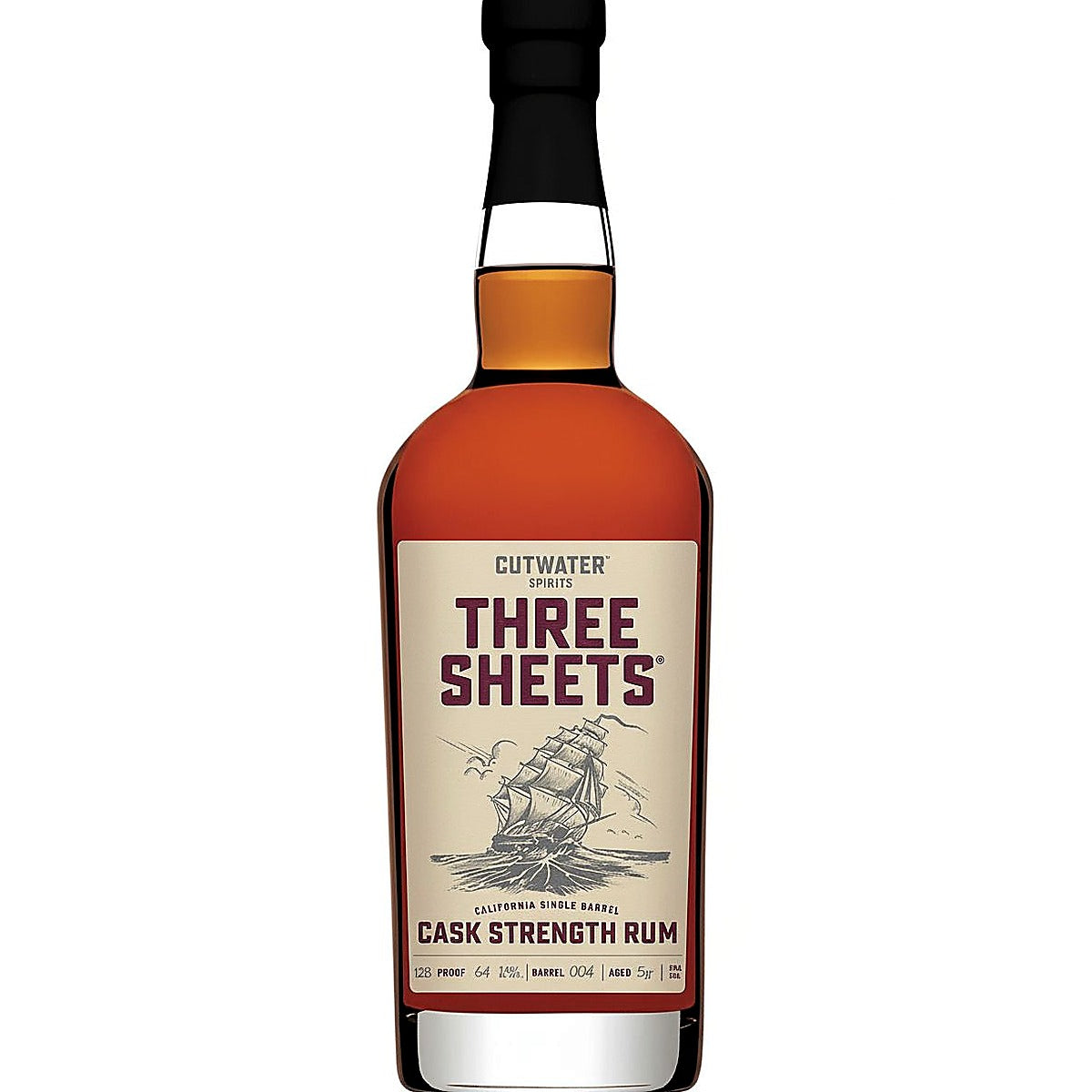 Cutwater Three Sheets Cask Strength Rum Cutwater Three Sheets Cask Strength Rum