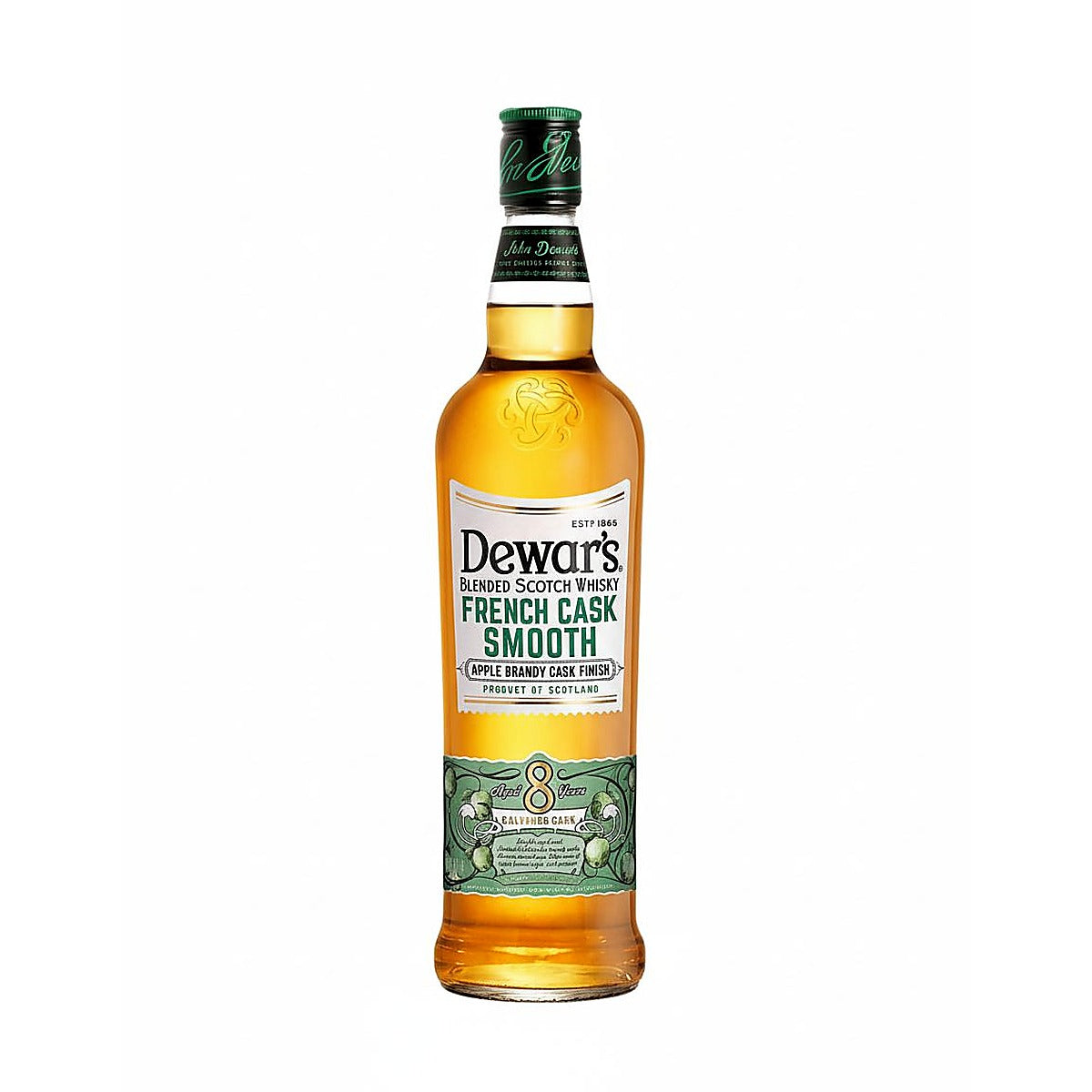 Dewar's 8 Year French Cask Smooth Blended Scotch Whisky Dewar's 8 Year French Cask Smooth Blended Scotch Whisky