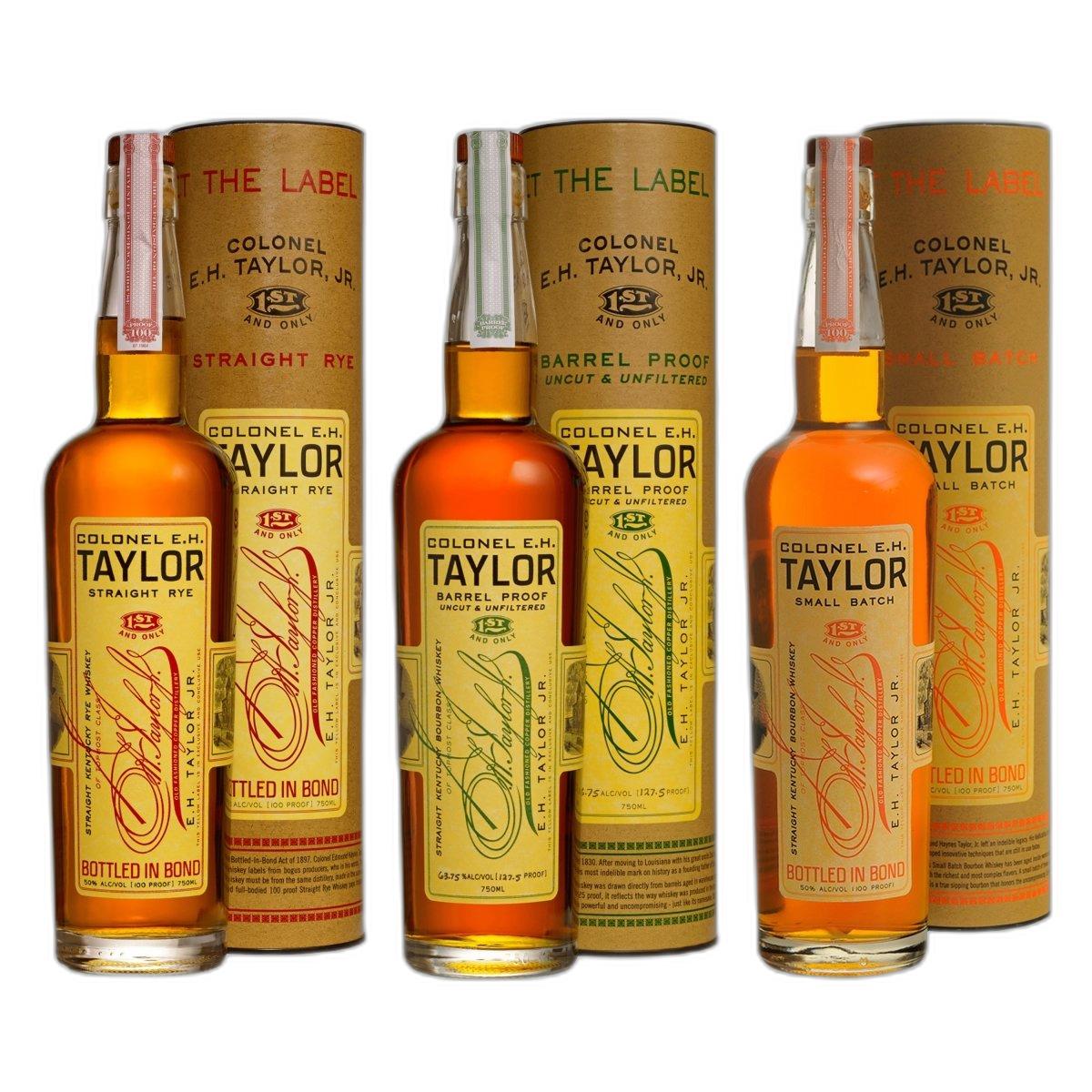 EH Taylor Straight Rye Bourbon Barrel Proof Small Batch Bundle EH Taylor Straight Rye Bourbon Barrel Proof Small Batch Bundle