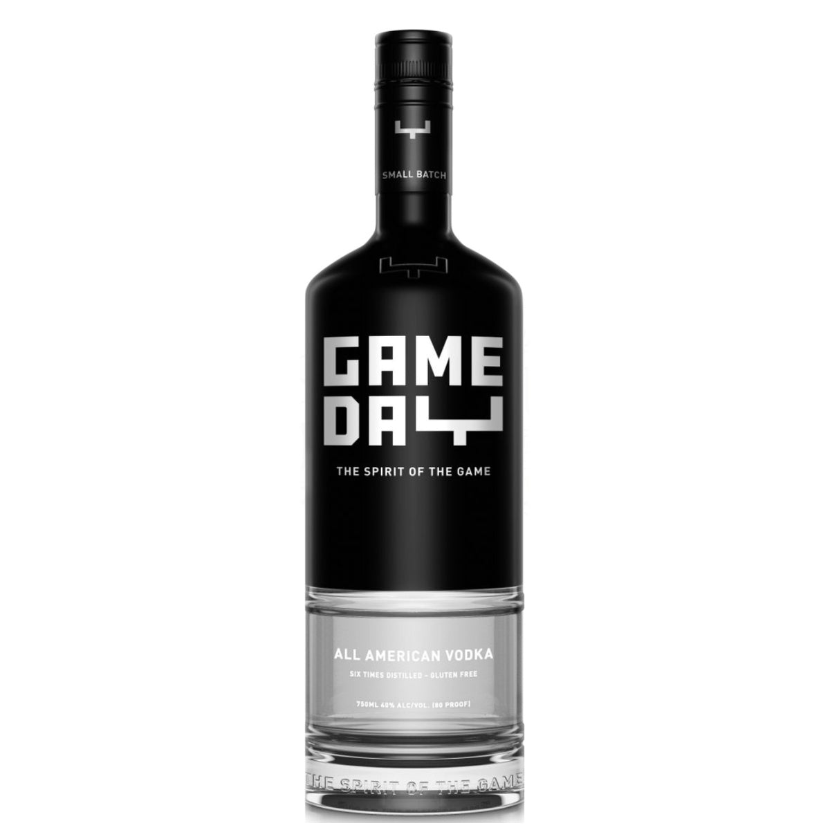 Game Day Vodka Black Game Day Vodka Black