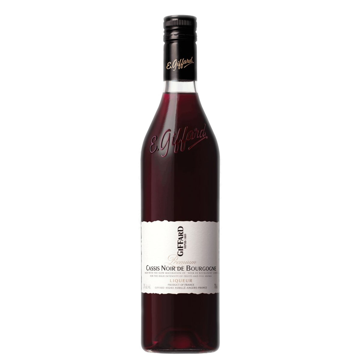 Giffard Cassis Noir de Bourgogne Premium Liqueur Giffard Cassis Noir de Bourgogne Premium Liqueur