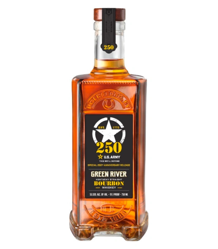 Green River U.S. Army 250th Anniversary Special Release Bourbon 750mL Green River U.S. Army 250th Anniversary Special Release Bourbon 750mL