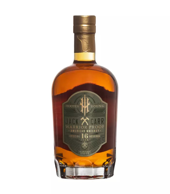 Hooten Young Jack Carr Warrior Proof 16 Year American Whiskey 750mL Hooten Young Jack Carr Warrior Proof 16 Year American Whiskey 750mL