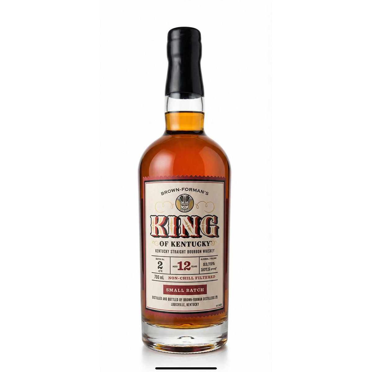 King of Kentucky 12 Year Small Batch Straight Bourbon Whiskey King of Kentucky 12 Year Small Batch Straight Bourbon Whiskey