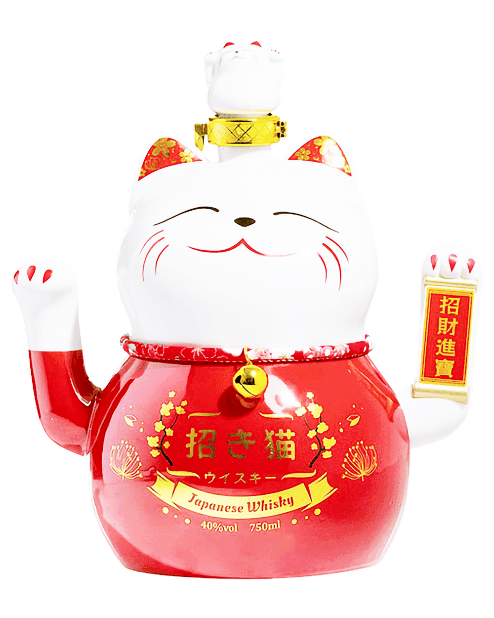 Lucky Cat Maneki-Neko Japanese Whiskey 80pf 750ml Lucky Cat Maneki-Neko Japanese Whiskey 80pf 750ml