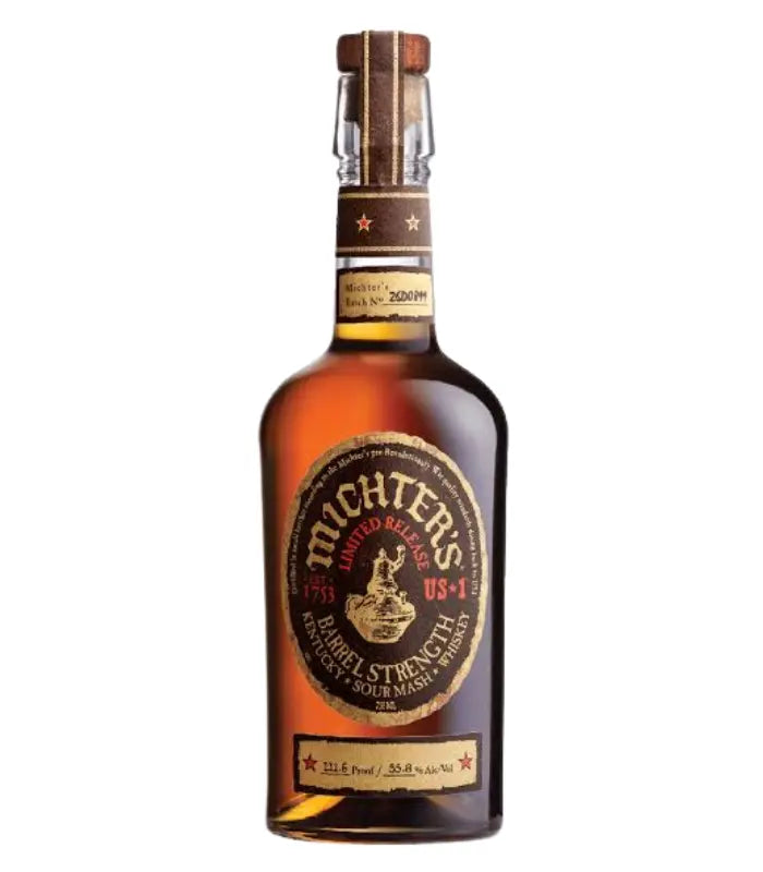 Michter's Barrel Strength Sour Mash Whiskey 2026 Release Michter's Barrel Strength Sour Mash Whiskey 2026 Release