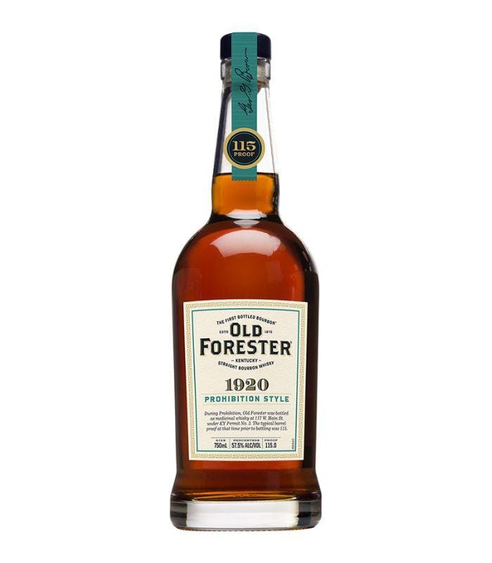 Old Forester 1920 Prohibition Style Bourbon Whisky 750mL Old Forester 1920 Prohibition Style Bourbon Whisky 750mL