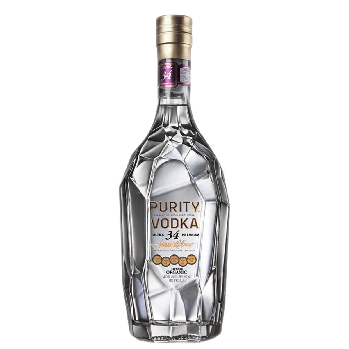 Purity Ultra 34 Premium Vodka Purity Ultra 34 Premium Vodka