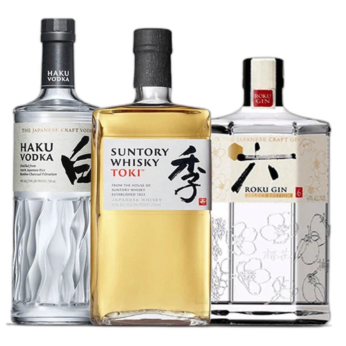 Suntory Toki Haku Vodka Roku Gin Bundle Suntory Toki Haku Vodka Roku Gin Bundle