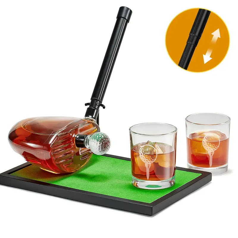 The Golfer’s Decanter Set The Golfer’s Decanter Set
