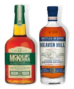 Henry Mckenna 10 Year & Heaven Hill 7 Year Old Bottled In Bond - World of Whiskey Sale